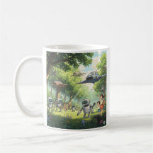 Ghibli art na caneca