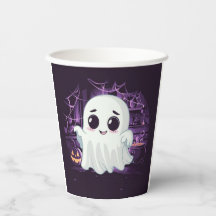 Ghost Halloween - Cute Illustration Paper
