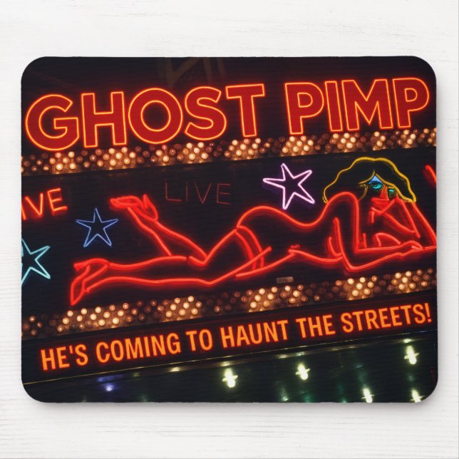 Ghost Pimp Gel Mousepad (Frente)