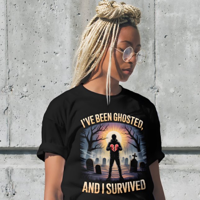 Ghosted mas Glowing – Camiseta de Sobrevivência (Criador carregado)