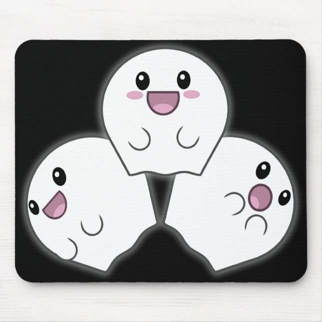 Ghosties bonito Mousepad (Frente)