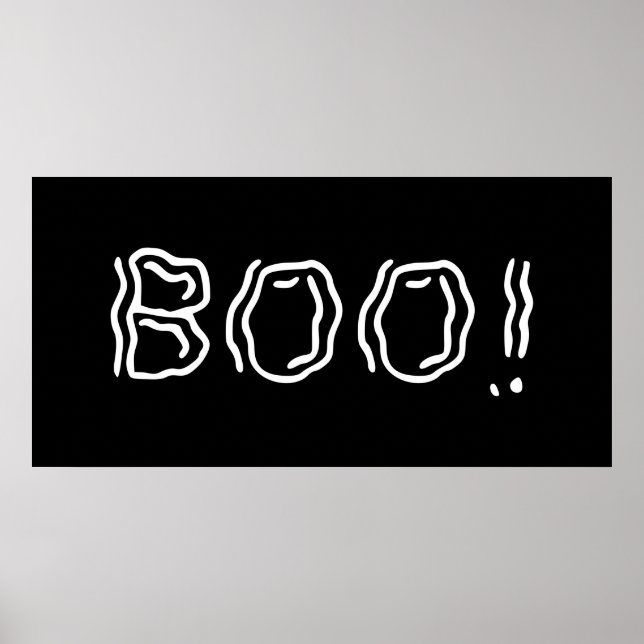 Ghostly Boo! Poster (Frente)