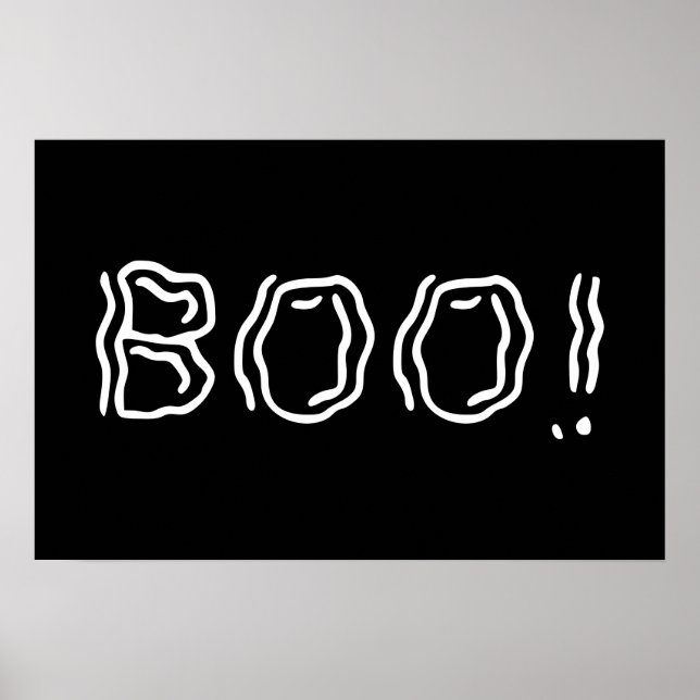 Ghostly Boo! Poster (Frente)