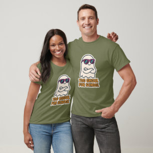 Ghoul Demais Para Camiseta De Dia das Bruxas Engra