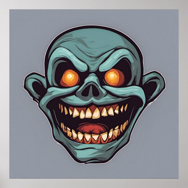 Ghoul - Impressão de Halloween (Frente)