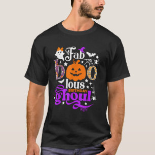 Ghoul Noturno Fabooloso Camisa Engraçada Boo Pumpk