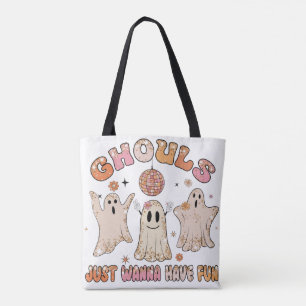 Ghouls Engraçado Halloween Tote Bag