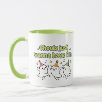 Ghouls Só Quer Divertir-Se Na Caneca De Halloween