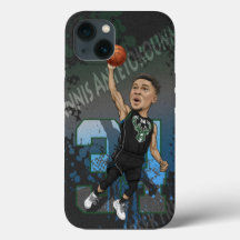 Giannis Antetokounmpo Caricature