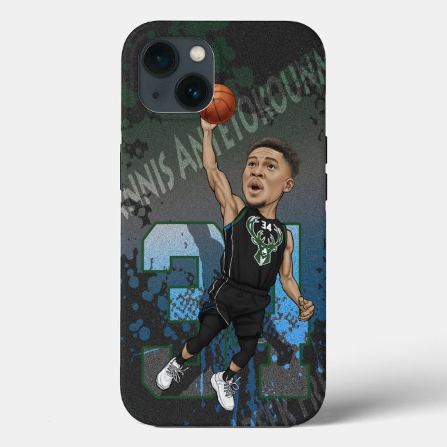 Giannis Antetokounmpo Caricature (Verso)