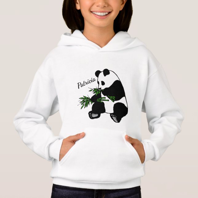 Giant Panda Eats Bamboo Name   (Frente)