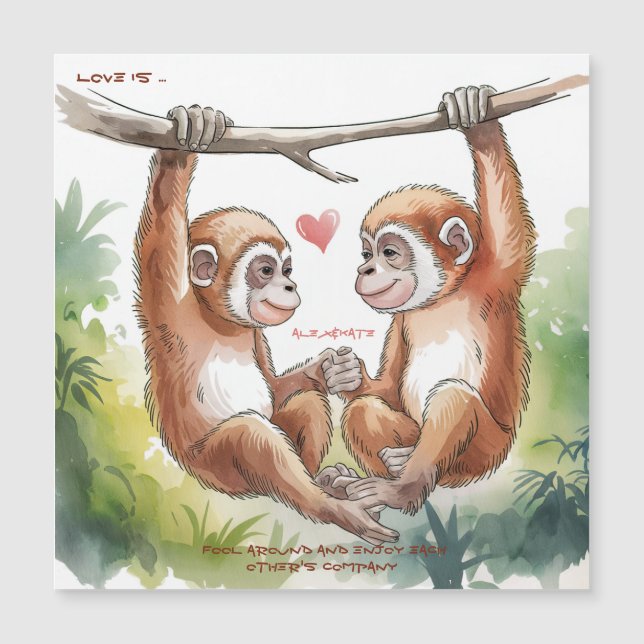 Gibbon Valentines (Frente)
