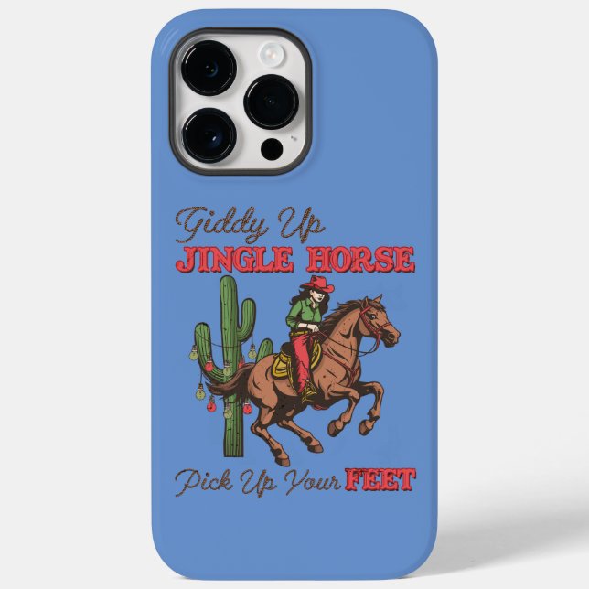 Giddy Up Jingle Horse Pegar Seus Pés, Cowboy (Verso)