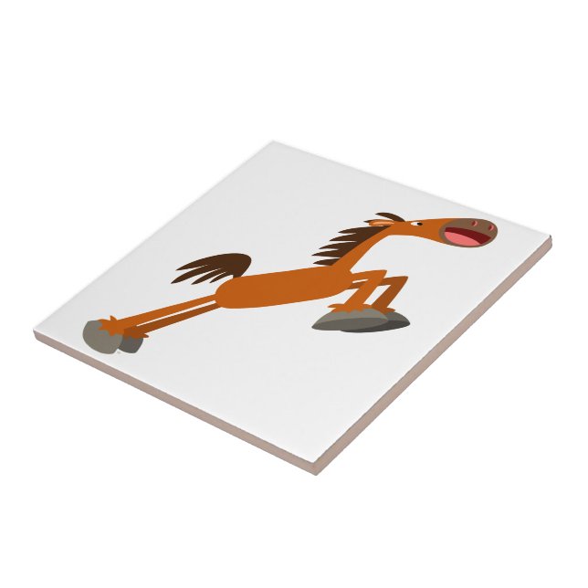 Giddyup, Horsey! Azulejo de Cartoon (Lateral)