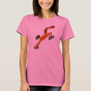 Giddyup, Horsey! Camiseta de Cartoon Horse Women T