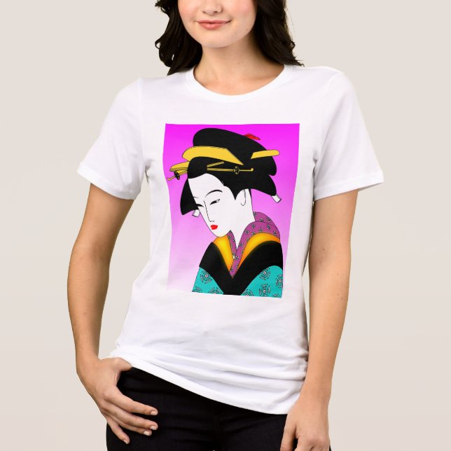 GIESHA GIRL Ladies T-Shirts (Frente)