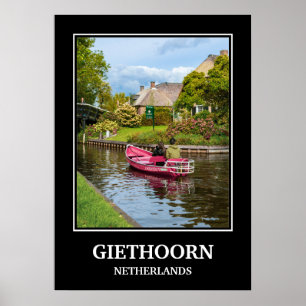 GIETHOORN THE NETHERLANDS POSTER DE VIAGENS