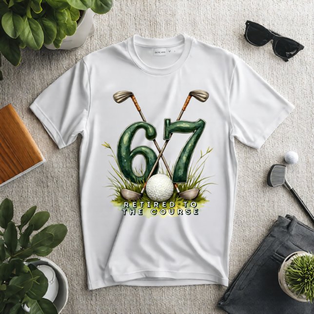 Gift for Retired Men - Golf Retirement 67 (Criador carregado)