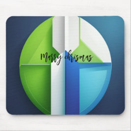 Gift Haroon Modern Chrisam 3D Photo Grid Mouse Pad