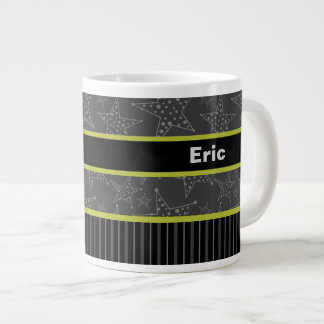 Gift Mug para Ele, caneca personalizada, Cinza