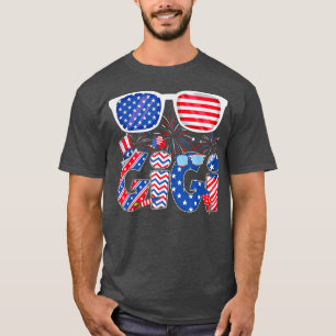 Gigi Avó 4 De Julho Camisetas Feliz Independência