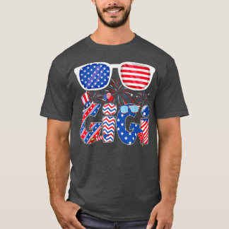 Gigi Avó 4 De Julho Camisetas Feliz Independência