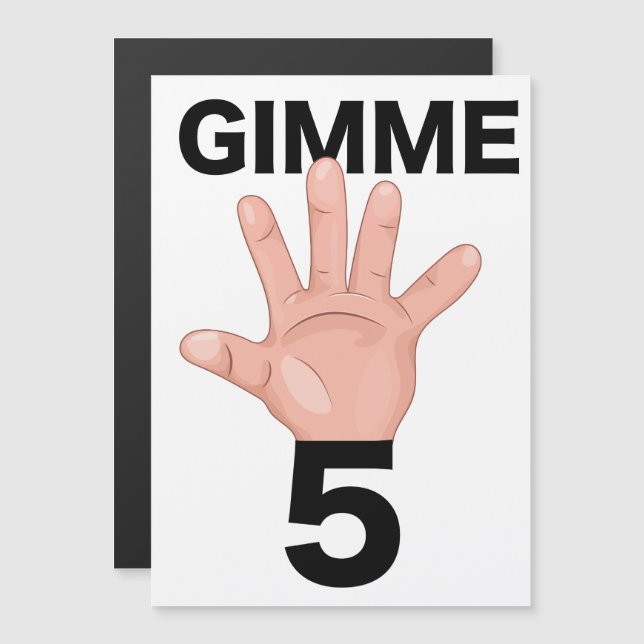 Gimme 5 (Frente/Verso)
