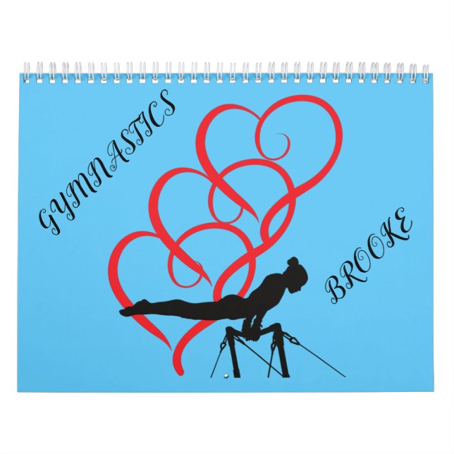 GIMNASTICS COORFUL CALENDÁRIO PERSONALIZADO EM 202 (Capa)