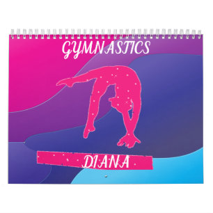 GIMNASTICS COORFUL CALENDÁRIO PERSONALIZADO EM 202