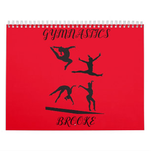 GIMNASTICS COORFUL CALENDÁRIO PERSONALIZADO EM 202