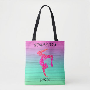 GIMNASTICS COORFUL TOTE BAG PERSONALIZADO.