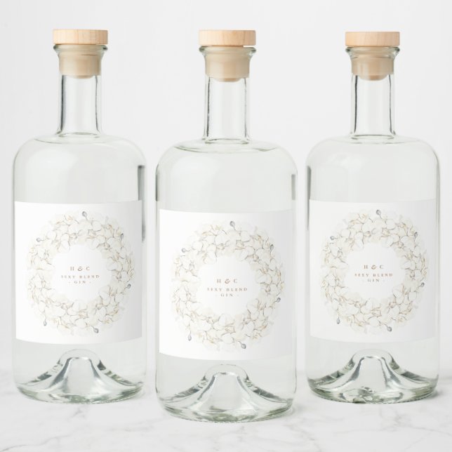 Gin de Casamento Tropical Floral Tropical de Grass (Garrafas)