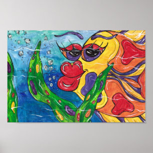 Gina the Goldfish Impressão