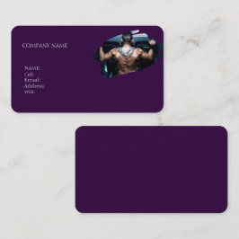 ginásio de CARTÃO DE VISITA de MODELO BÁSICO