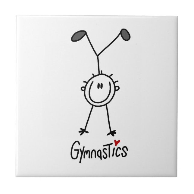 Ginasta Simples em Forma de Palito (Frente)