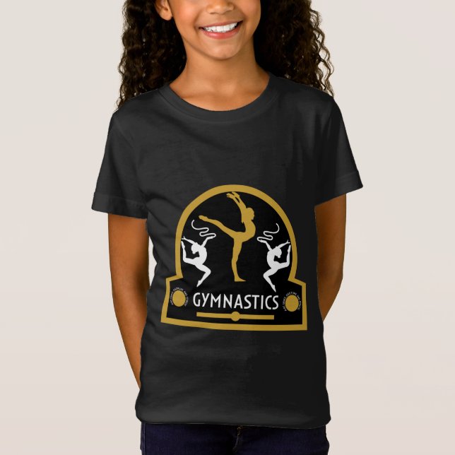 Ginástica artística Camisa de Esportes (Frente)