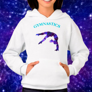 Ginástica de trás Handspring Hoodie com nome de