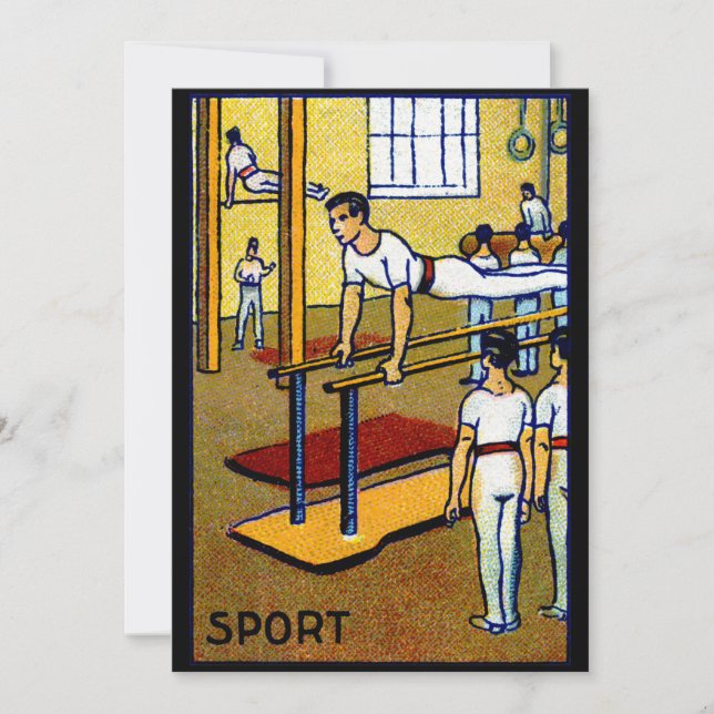 ginástica masculina de 1910 (Frente)