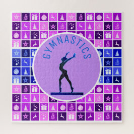 Ginástica Natal Themed Quebra-cabeça