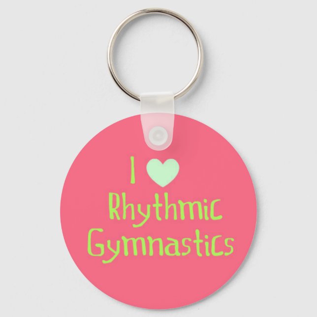 Ginástica Rítmica Dons e acessórios de chaveiro (Frente)