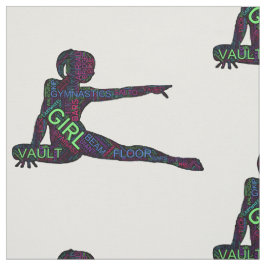ginástica Tecido Word Art Versão 3