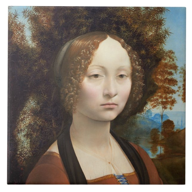 Ginevra de' Benci, C. 1474 - 78 (Frente)