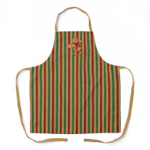 Gingerbird All-Over Impressão Apron