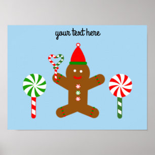 Gingerbird Man #1 Poster