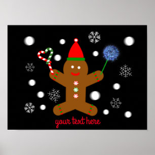 Gingerbird Man #2 Poster