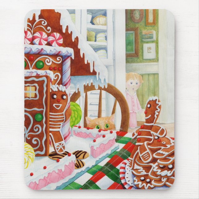 GINGERBREAD SURPRISE Mousepad (Frente)