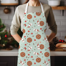 Gingercake cookie and milk Holiday Baking