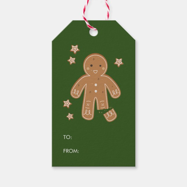 Gingercake Men - Etiqueta Holiday (Frente)
