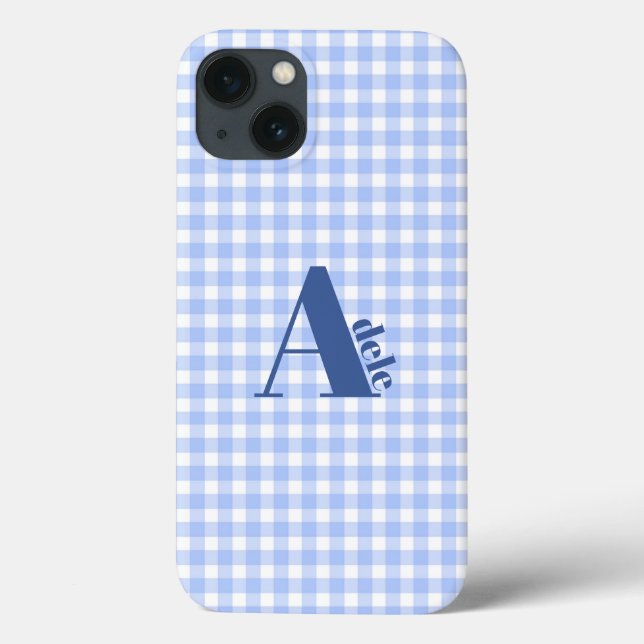 gingham azul (Verso)