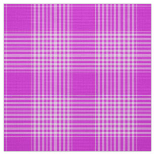 Gingham Check Light Purple and White Tecido
